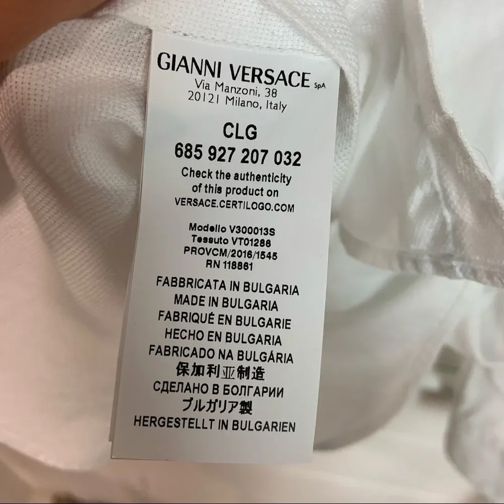 Versace Collection Trend Button Down - Picture 6 of 9